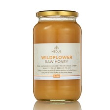 WILDFLOWER Raw Honey from single apiary PURE NATURAL Unpasteurized