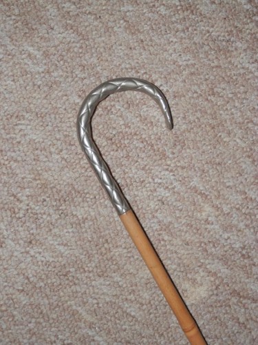 Antique bamboo walking cane - bamboo,