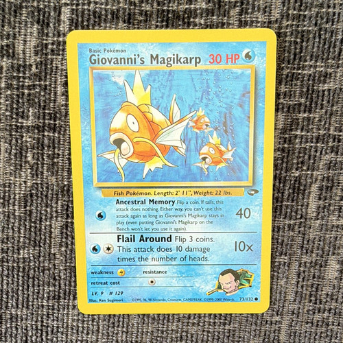 Pokémon tcg giovanni - tcg, giovanni's