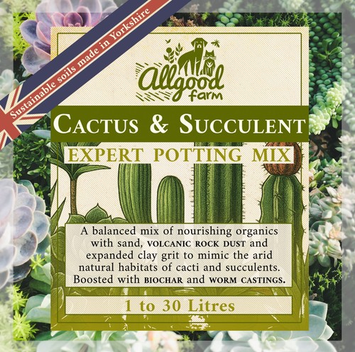 Cactus succulent potting - &,