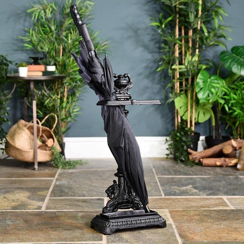 Black art nouveau walking - black,