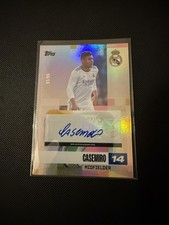 Casemiro - Topps Real Madrid Set Legend Autograph Auto 91/99