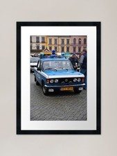 Fiat 125p - "MILICJA" 1 Framed
