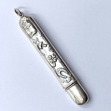 Sterling Needle Case Pendant