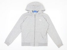 Adidas Men's Grey Full Zip