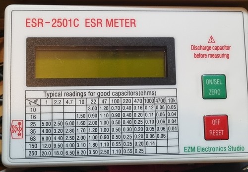 Esr2501c esr meter - esr2501c, for