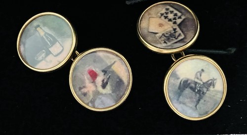 Vintage cufflinks the four - vintage,