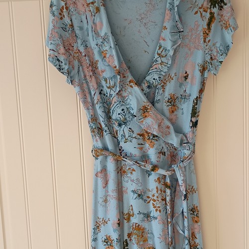 Next blue floral neck - next,