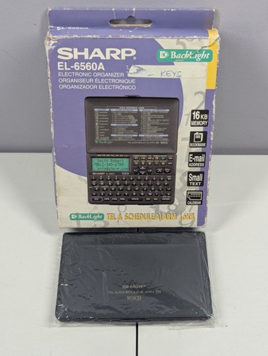 Sharp electronic organizer - sharp,
