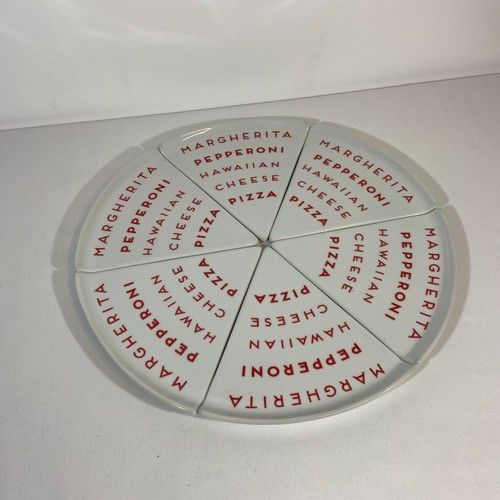 Ceramic pizza slice - pizza,