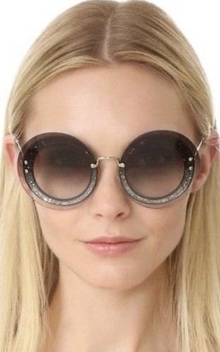 Miu glitter crystal round - miu,