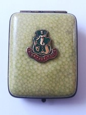 Irish Free State ( 1922 - 1932 ) Shagreen Match Case.