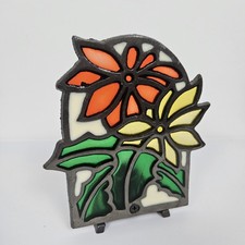 Vintage Cast Iron Stained