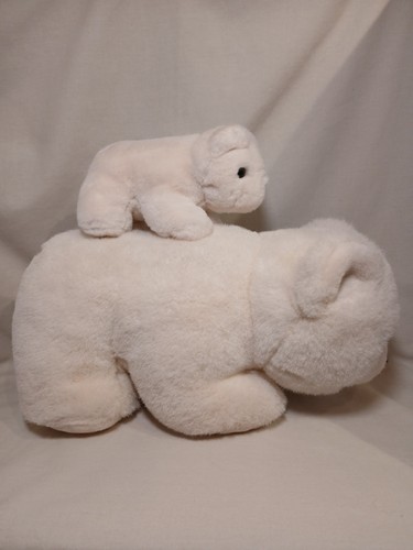 Polar bear set - set, cub