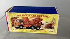 LESNEY MATCHBOX MOKO #K-13a READYMIX CONCRETE MIXER ORIGINAL EMPTY "E1" BOX ONLY