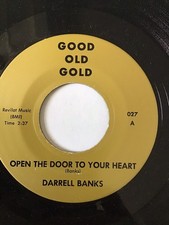 Darrell Banks -Open The Doors To Your Heart/Frankie Anthony - Goin’ To The River