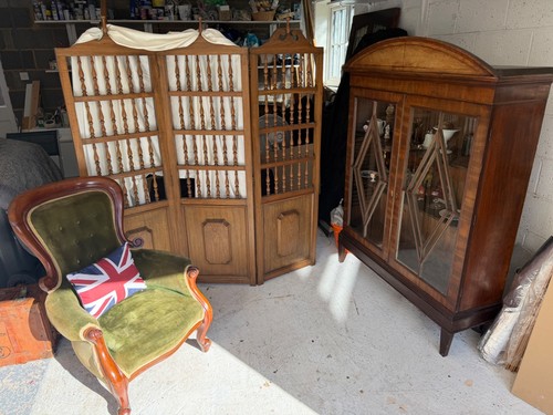 Antique oak screen room - antique,