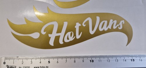 Hot vans tuning sticker - hot,
