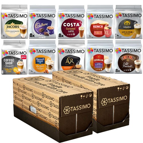 Tassimo coffee pods packs - pods, 10