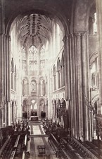 Vintage albumen print of