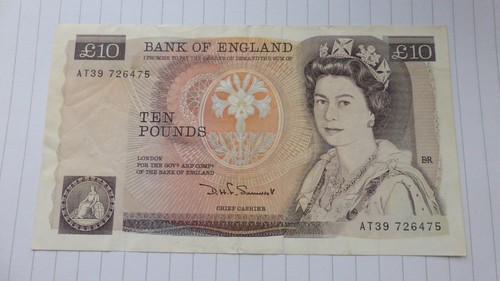 Somerset ten pounds - ten, at39