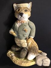 Vintage Originalities Sporting Country Gentleman Monacled Fox Figurine