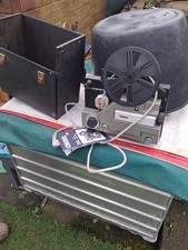 Old Projector With Case And