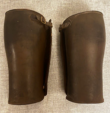 Vintage Antique Brown Leather