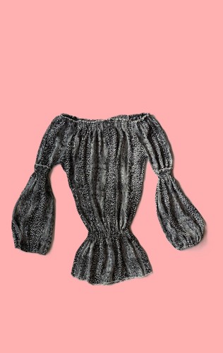 Vintage black white - black, off