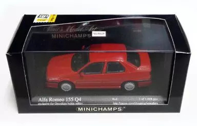 Alfa romeo 155q4 red - romeo,