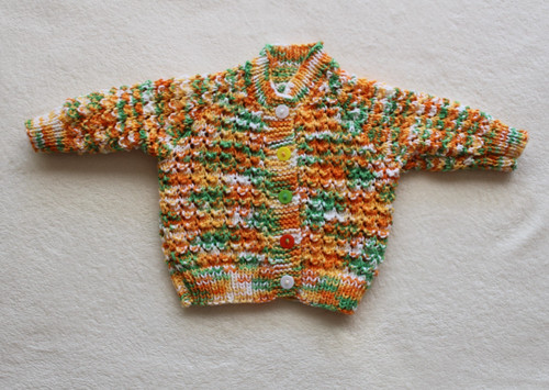 Hand knitted baby clothes - hand,