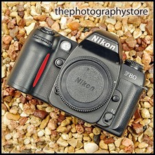 Semi Pro Clean Nikon F80 BLACK 35mm Film Auto Focus SLR Camera Body