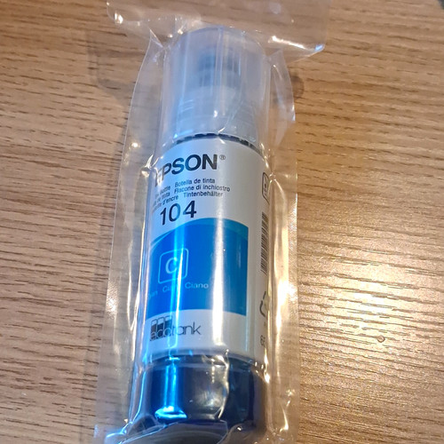 Epson genuine 104 cyan inkjet - 104,