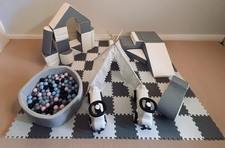 Grey And White Soft Play For Sale