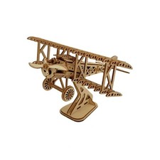 3D Wooden aeroplane model