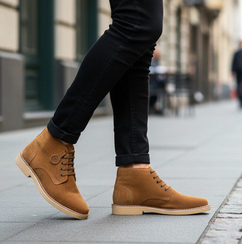 Popps ranger mens suede - popps,