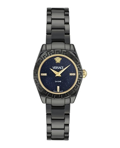 Versace black womens analogue - versace,