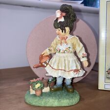 Christine Haworth - Paint Box Poppets “Little Miss Greenfingers” In Box  (0317)