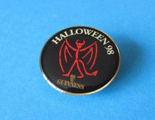 Vintage Guinness Halloween 98 Pin Badge. VGC. Unused. Halloween....👻👻