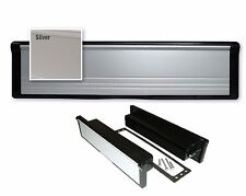 12" letter Box,  Door letter box, White, Black, Chrome, Silver, Gold variety 