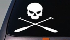 Kayak skull kayaker canoe - skull,