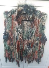 Women's Real FUR Gilet Size  12/14