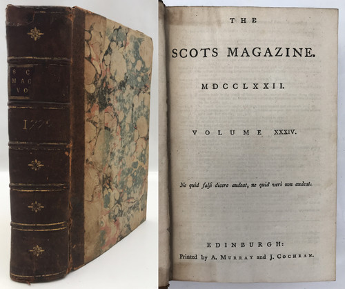 1772 scots magazine vol 34 - 1772, vol.