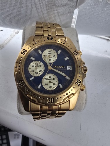 Pulsar men chronograph watch - men's,