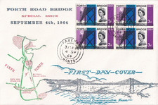 1964 Forth Road Bridge first