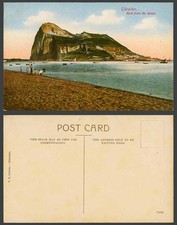 Gibraltar Old Colour Postcard