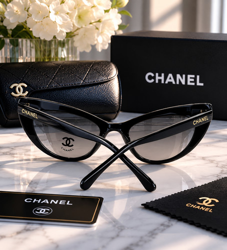 Chanel cat eye - chanel, sunglasses