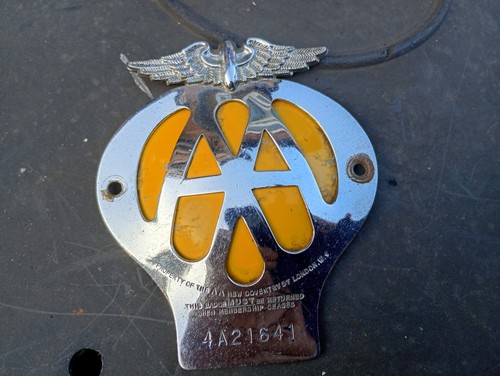 Motoring vintage badge - aa,
