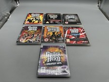 Ps3 Guitar Hero Guitar 7 Games Greatest Hits & Van Halen & Metallica & 5