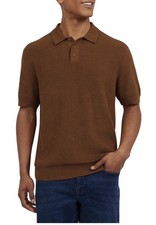 DKNY Men's Sweater Polo Shirt